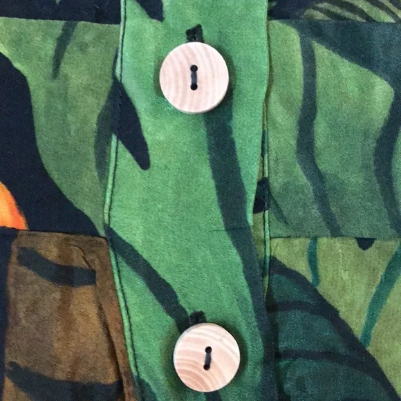 Farm Rio Cocoa Forest Jumpsuit Size S - Picture 10 of 16